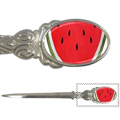 Watermelon Pillow Fluffy Letter Opener by artworkshop