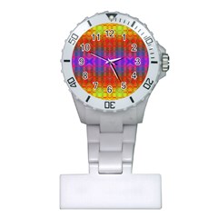 Electric Sunset Plastic Nurses Watch by Thespacecampers