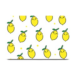 Pattern Lemon Texture Plate Mats by artworkshop