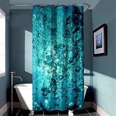 Bubbles Water Bub Shower Curtain 36  X 72  (stall)  by artworkshop