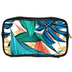 Leaves Tropical Exotic Toiletries Bag (two Sides) by artworkshop