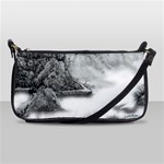 Ink-wash-painting-mountain-rolling-mountains Shoulder Clutch Bag Front