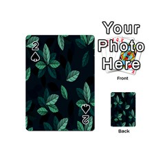 Plant Leaves Playing Cards 54 Designs (mini) by artworkshop