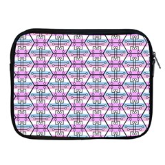 Hackers Town Void Mantis Hexagon Bigender Pride Flag Apple Ipad 2/3/4 Zipper Cases by WetdryvacsLair