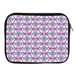 Hackers Town Void Mantis Hexagon Bigender Pride Flag Apple iPad 2/3/4 Zipper Cases Front