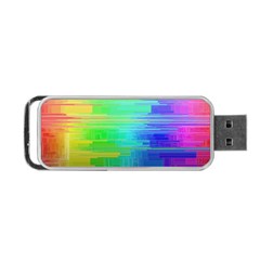 Colors-rainbow-chakras-style Portable Usb Flash (two Sides) by Jancukart