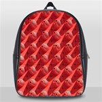 Sculpture-art-traffic-cones-plastic School Bag (Large) Front