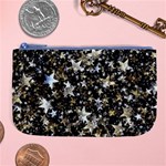 Background-star-christmas-advent Large Coin Purse Front