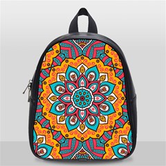 Mandala Spirit School Bag (small) by zappwaits