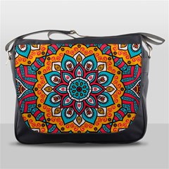 Mandala Spirit Messenger Bag by zappwaits