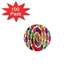 Watermelon 1  Mini Buttons (100 pack)  Front