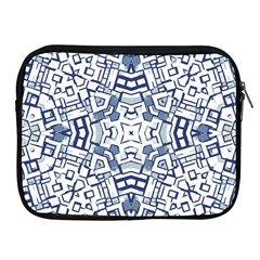 Blue-design Apple Ipad 2/3/4 Zipper Cases by nateshop