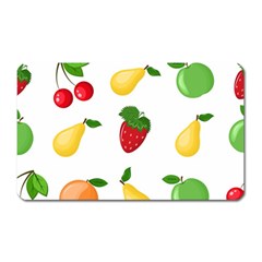 Fruits Magnet (rectangular) by nateshop