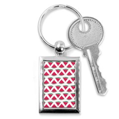 Illustration Watermelon Fruit-food Melon Key Chain (rectangle) by Sapixe