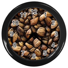 Coffe Wall Clock (black) by nateshop