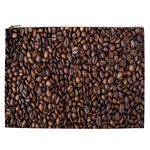 Coffee Beans Food Texture Cosmetic Bag (XXL) Front