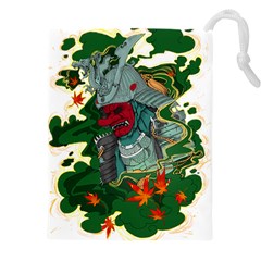 Armor Japan Maple Leaves Samurai Drawstring Pouch (5xl) by Amaryn4rt