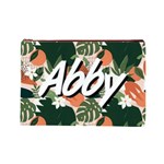 tropical polka plants 2 Cosmetic Bag (Large) Front