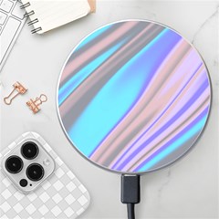 Wave Abstract Texture Design Wireless Charger by Amaryn4rt