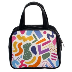 Abstract Pattern Background Classic Handbag (two Sides) by Amaryn4rt