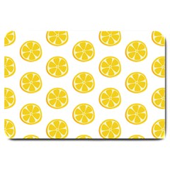 Fruit Food Juicy Organic Yellow Large Doormat  by Wegoenart