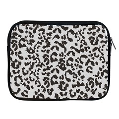 Grey And Black Jaguar Dots Apple Ipad 2/3/4 Zipper Cases by ConteMonfrey