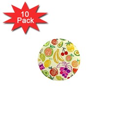 Seamless-fruit 1  Mini Magnet (10 Pack)  by nateshop