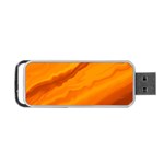 Abstract Painting Background Art Portable USB Flash (Two Sides) Front