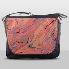 Illustration Background Light Abstract Texture Messenger Bag by Wegoenart