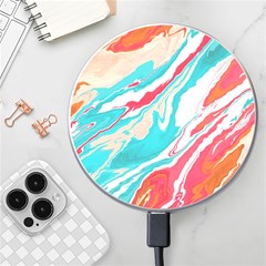 Stone Marble Texturw Pattern Wireless Charger by Wegoenart