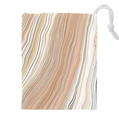 Marble Texture Marble Painting Drawstring Pouch (4xl) by Wegoenart