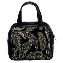 Jungle Sheets Tropical Pattern Classic Handbag (two Sides) by Amaryn4rt