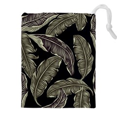 Jungle Sheets Tropical Pattern Drawstring Pouch (5xl) by Amaryn4rt