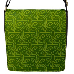 Oak Tree Nature Ongoing Pattern Flap Closure Messenger Bag (s) by Mariart