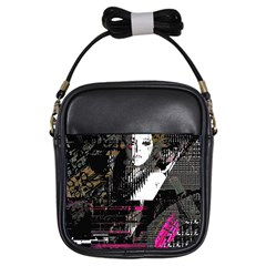 Grunge Witch Girls Sling Bag by MRNStudios