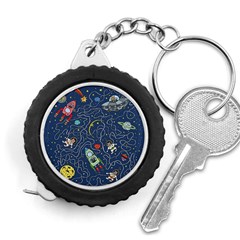 Illustration Cat Space Astronaut Rocket Maze Measuring Tape by Ravend