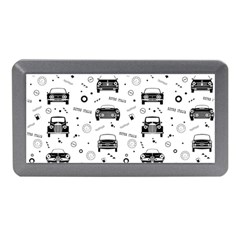 Pattern Retro Italy Cars Classic Memory Card Reader (mini) by danenraven