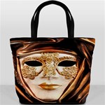 Venetian Mask Bucket Bag Back