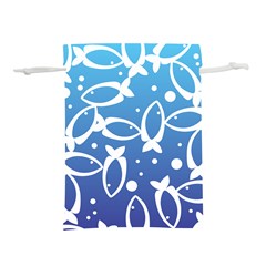 Blue Fish Water Aquarium Lightweight Drawstring Pouch (s) by danenraven