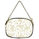 Illustration Pattern Seamless Golden 3d Chain Purse (Two Sides) Front