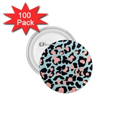 Blue And Pink Jaguar Dots Leopard 1 75  Button (100 Pack)  by ConteMonfreyShop