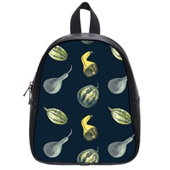 Vintage Vegetables Zucchini School Bag (small) by ConteMonfreyShop