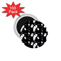 Ghost Background Halloween 1 75  Magnets (100 Pack)  by Wegoenart