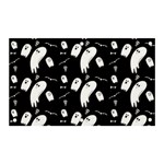 Ghost Background Halloween Banner and Sign 5  x 3  Front