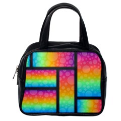 Background Colorful Abstract Classic Handbag (one Side) by Wegoenart