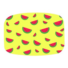 Watermelon Pattern Wallpaper Mini Square Pill Box by Wegoenart