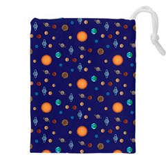 Space Sun Mercury Venus Earth Planet Galaxy Drawstring Pouch (4xl) by Wegoenart