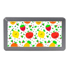 Pattern Fruit Fruits Orange Green Memory Card Reader (mini) by Wegoenart