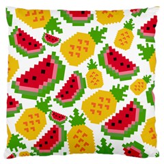 Watermelon Pattern Fruit Summer Large Cushion Case (one Side) by Wegoenart