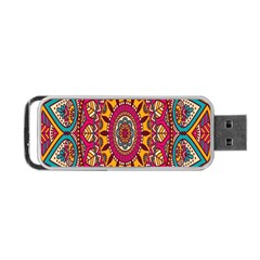 Buddhist Mandala Portable Usb Flash (two Sides) by nateshop